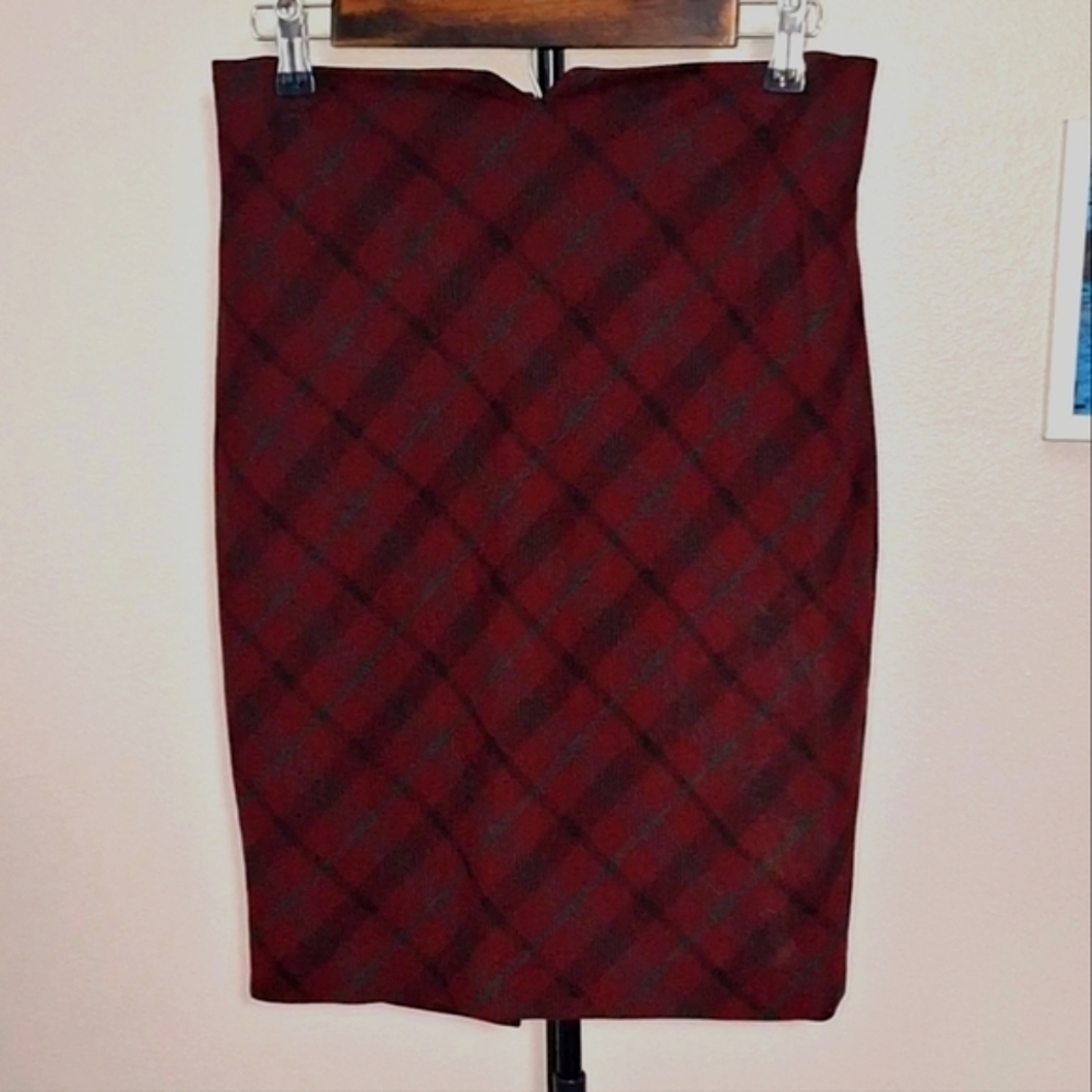 Express Plaid Skirt